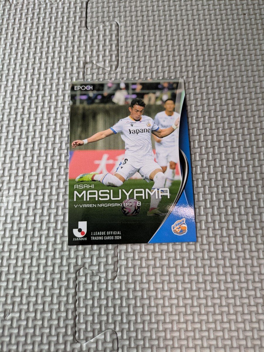 2024 Jリーグオフィシャルトレーディングカード V・ファーレン長崎 増山朝陽 210 Jカード拍卖
