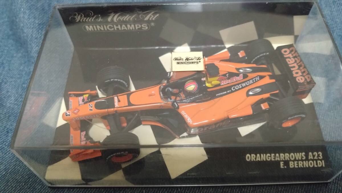 1/43 MINICHAMPS 2002年 オレンジアロウズA23#21 E・ベルノルディ拍卖
