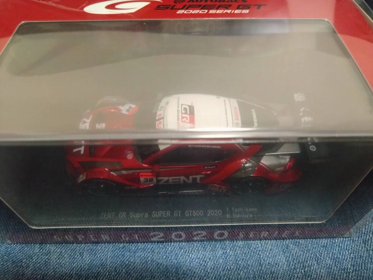 1/43 EBBRO 2020年スーパーGT ZENT GRスープラ#38 立川祐路、石浦宏明拍卖