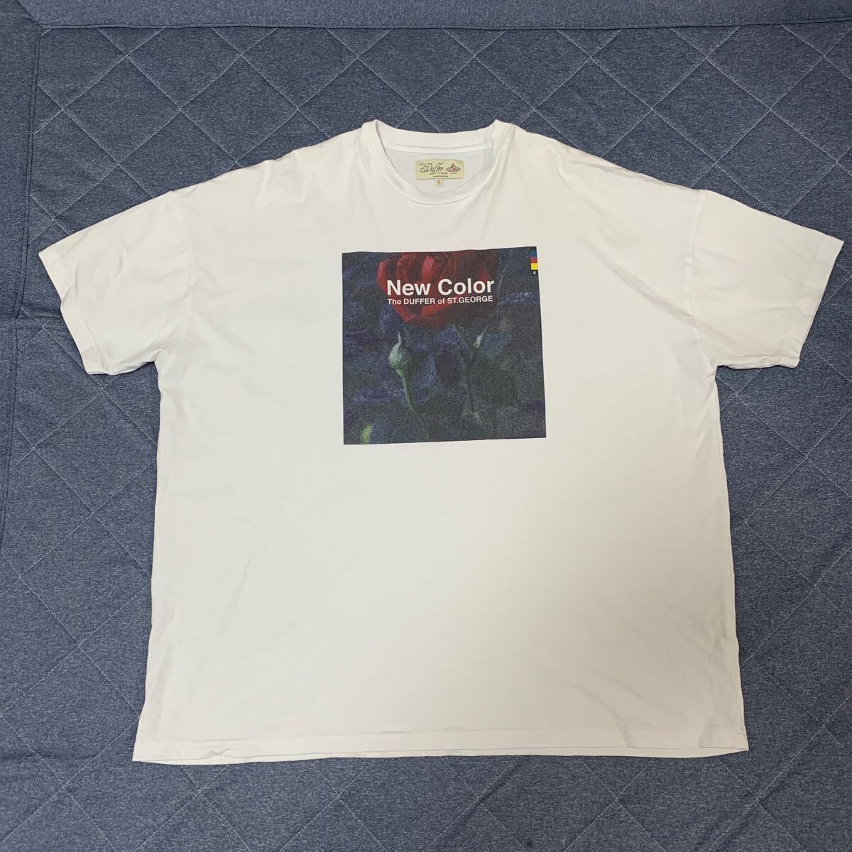 中古 The DUFFER of ST.GEORGE ザ ダファー オブセントジョージ 半袖 Tシャツ L拍卖