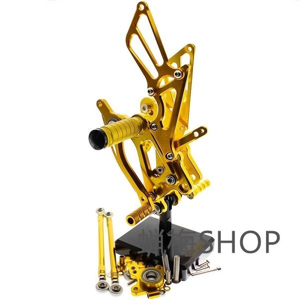 高品質 ホンダ CBR1000RR SC57 2004~2007 モデル バックステップ ゴールド拍卖