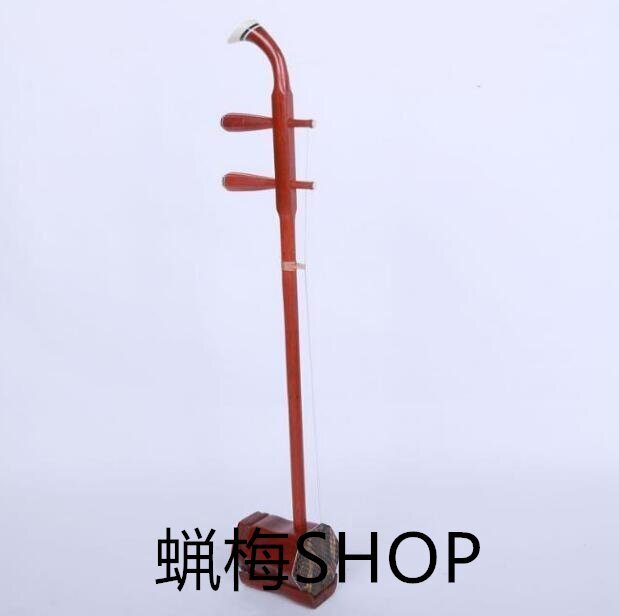 高品質☆蘇州二胡 紅木 中国楽器 二胡 胡弓 未使用 セミハードケースセッ拍卖