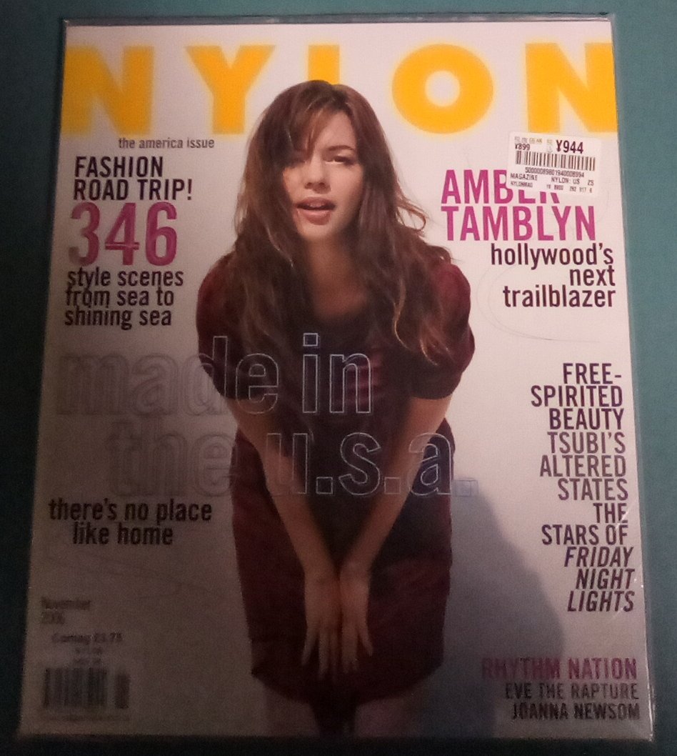 NYLON NOVEMBER 2006 AMBER TAMBLYN EVE JOANNA NEWSON アンバー・タンブリン拍卖