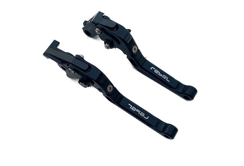 ホンダ レブル 250 調整式 ブレーキ クラッチ レバー セット MC49 HONDA REBEL 250 500 JP-MT-SC01拍卖