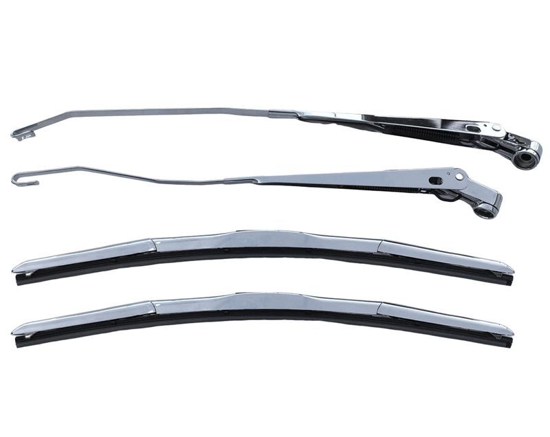 UDコンドルワイド車日産アトラスワイド車マツダタイタンワイド車07 エルフ ワイド車 2t メッキワイパーアーム & ブレードセット JP-YG018拍卖