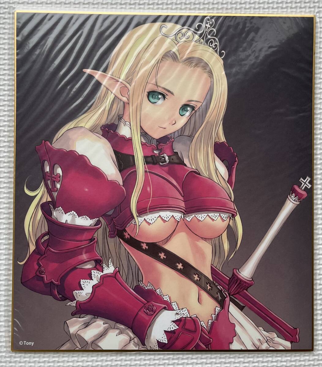 新品★「Tony’s ART works」 とらくじ E賞 複製色紙 ヴァルヘリオ拍卖