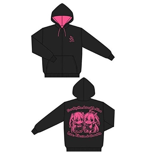 新品未使用品★明日香&千里カラーフードパーカー(Lサイズ)拍卖