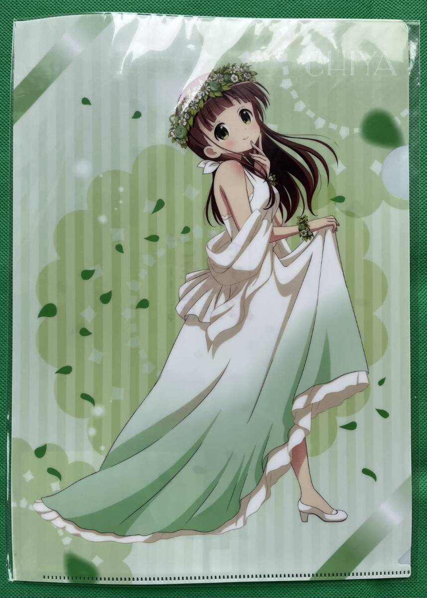 新品未開封★千夜(花冠) A4クリアファイル 「ご注文はうさぎですか」 AnimeJapan 2017グッズ拍卖