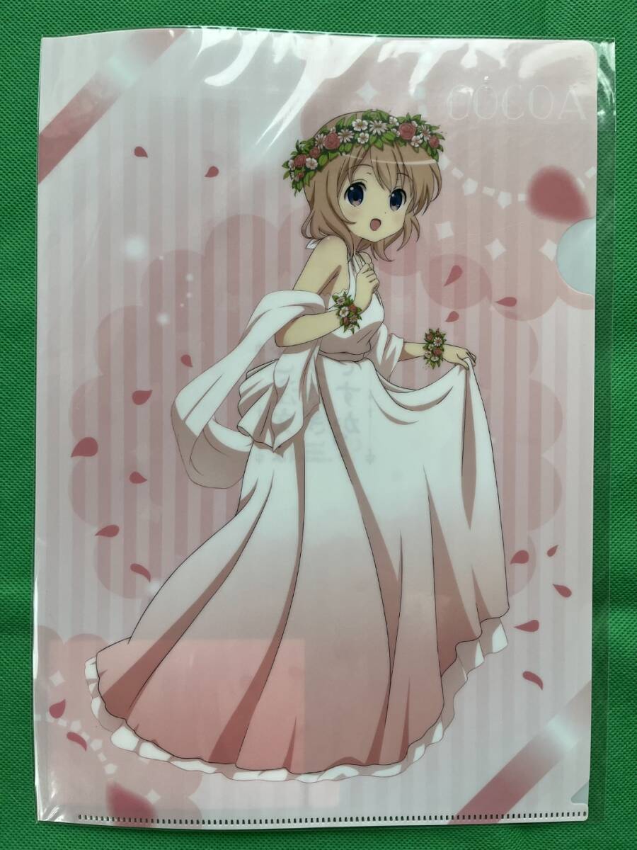 新品未開封★ココア(花冠) A4クリアファイル 「ご注文はうさぎですか」 AnimeJapan 2017グッズ拍卖