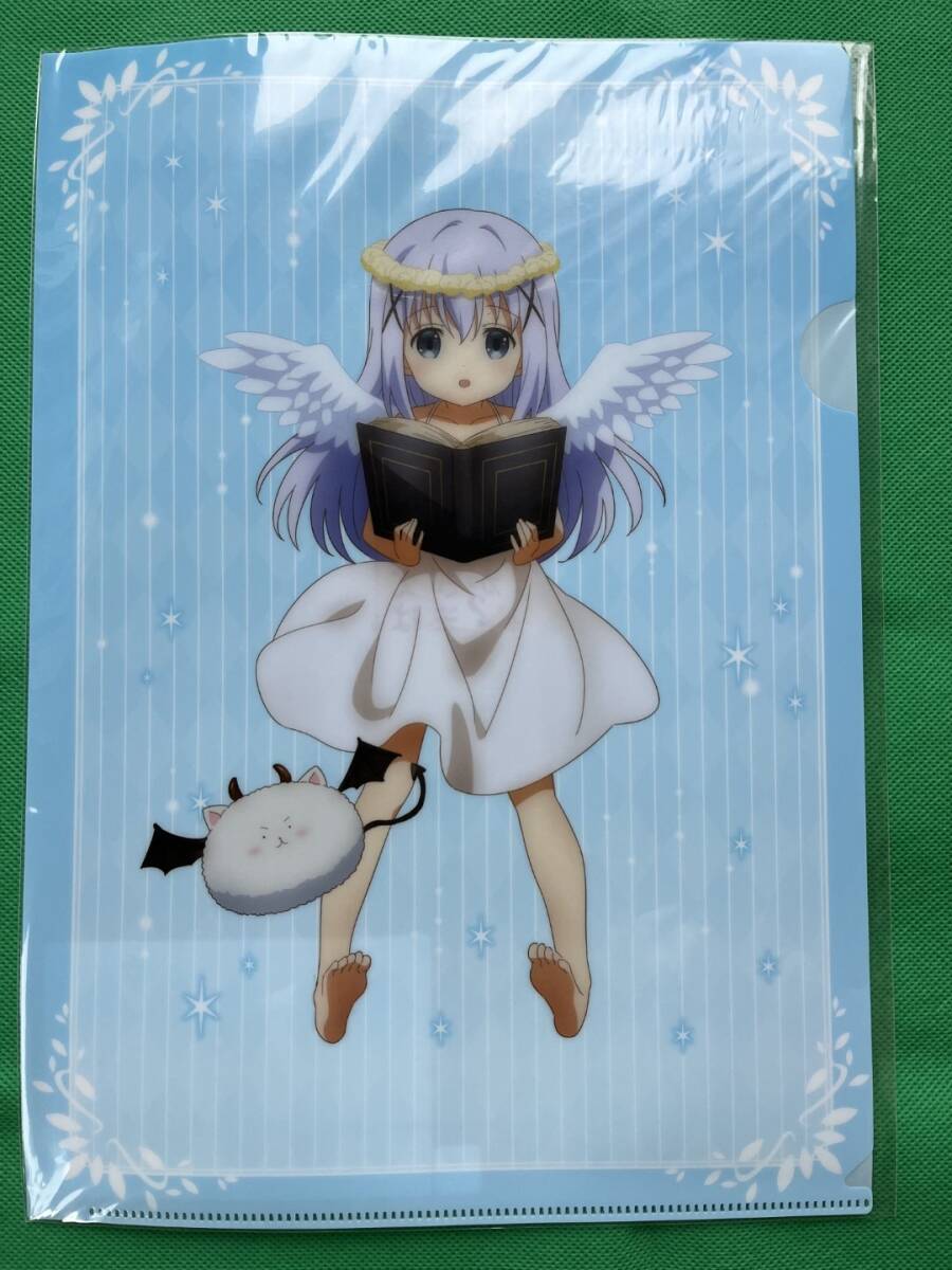 新品未開封★チノ(天使) A4クリアファイル 「ご注文はうさぎですか」 AnimeJapan 2017グッズ拍卖