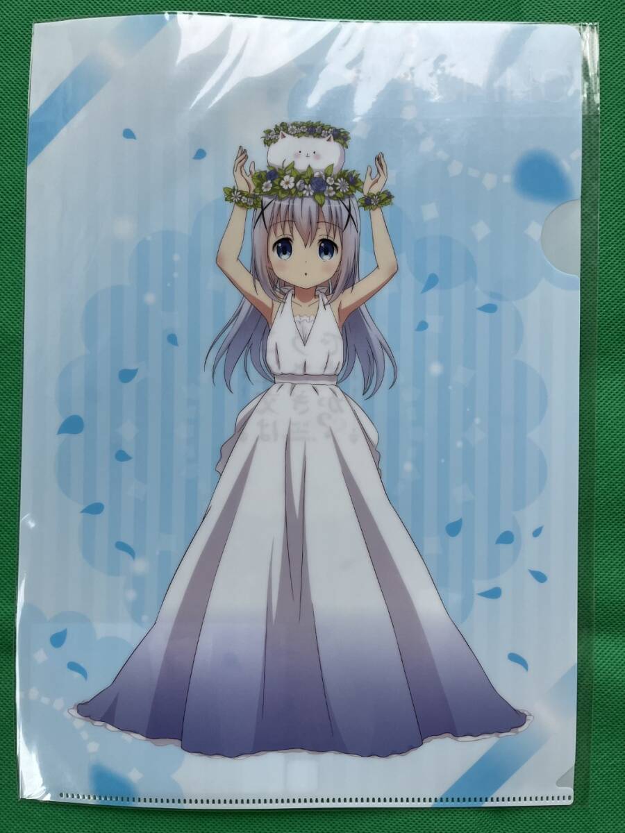 新品未開封★チノ(花冠) A4クリアファイル 「ご注文はうさぎですか」 AnimeJapan 2017グッズ拍卖