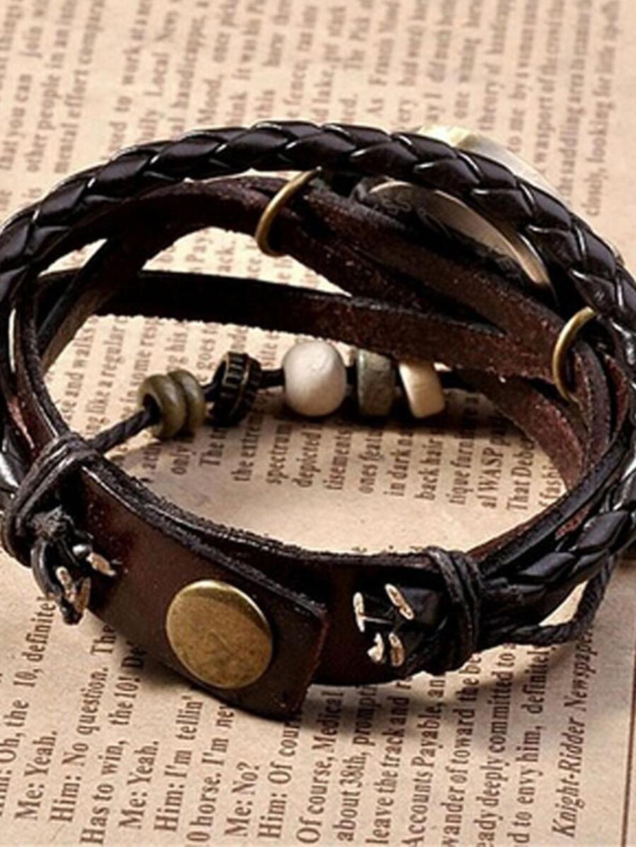 腕時計 レディース クォーツ 1個 レディース ビンテージスタイル クォーツ腕時計、学生の新学期へのプレゼントに拍卖