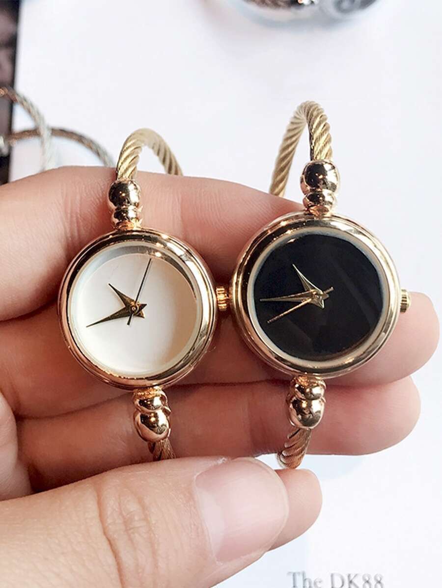 腕時計 レディース セット 2個セット 針式クォーツ腕時計、学生への進学祝いのギフトとして拍卖