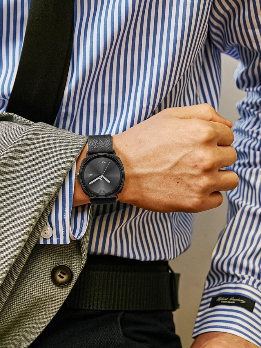 腕時計 メンズ クォーツ 学生への進学祝いの贈り物、メンズ クォーツ 丸型 腕時計拍卖