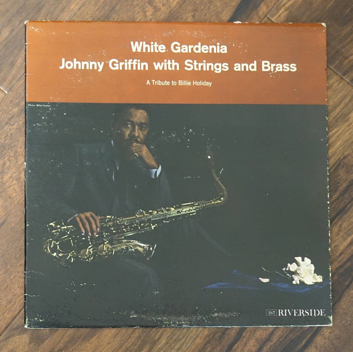 極美! 見本盤! US Riverside RLP 387 完全オリジナル White Gardenia / Johnny Griffin DG&White Label拍卖