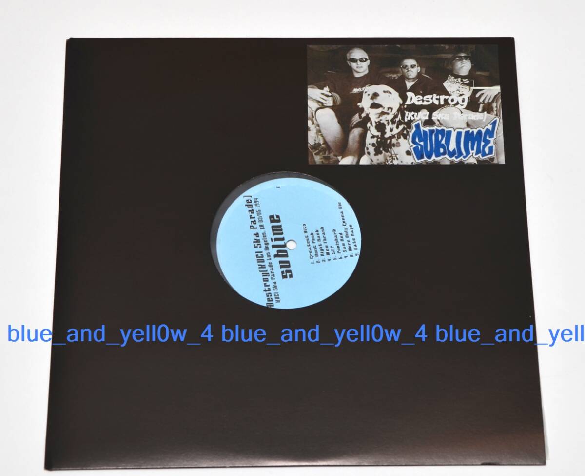 ■レア盤 Sublime Destroy (KUCI Ska Parade) KUCI Ska Parade Los Angeles LP Vinyl アナログ盤 レコード拍卖