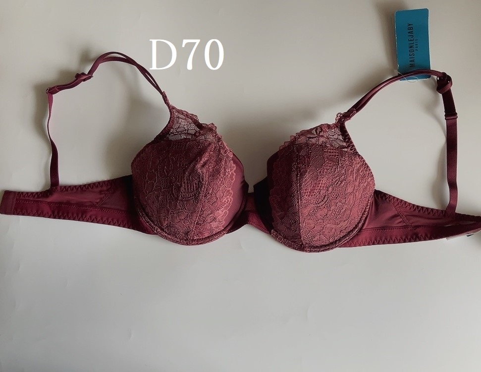 D70☆Maison Lejaby メゾンレジャビー  SHADE 海外高級下着 ブラ BERRY拍卖