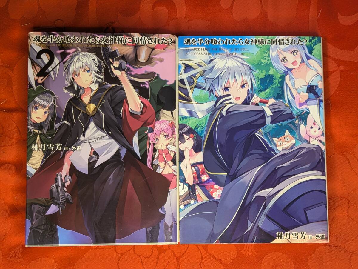 魂を半分喰われたら女神様に同情された? 全2巻揃 柚月雪芳 アーススターノベル アース・スターエンターテイメント B-207拍卖