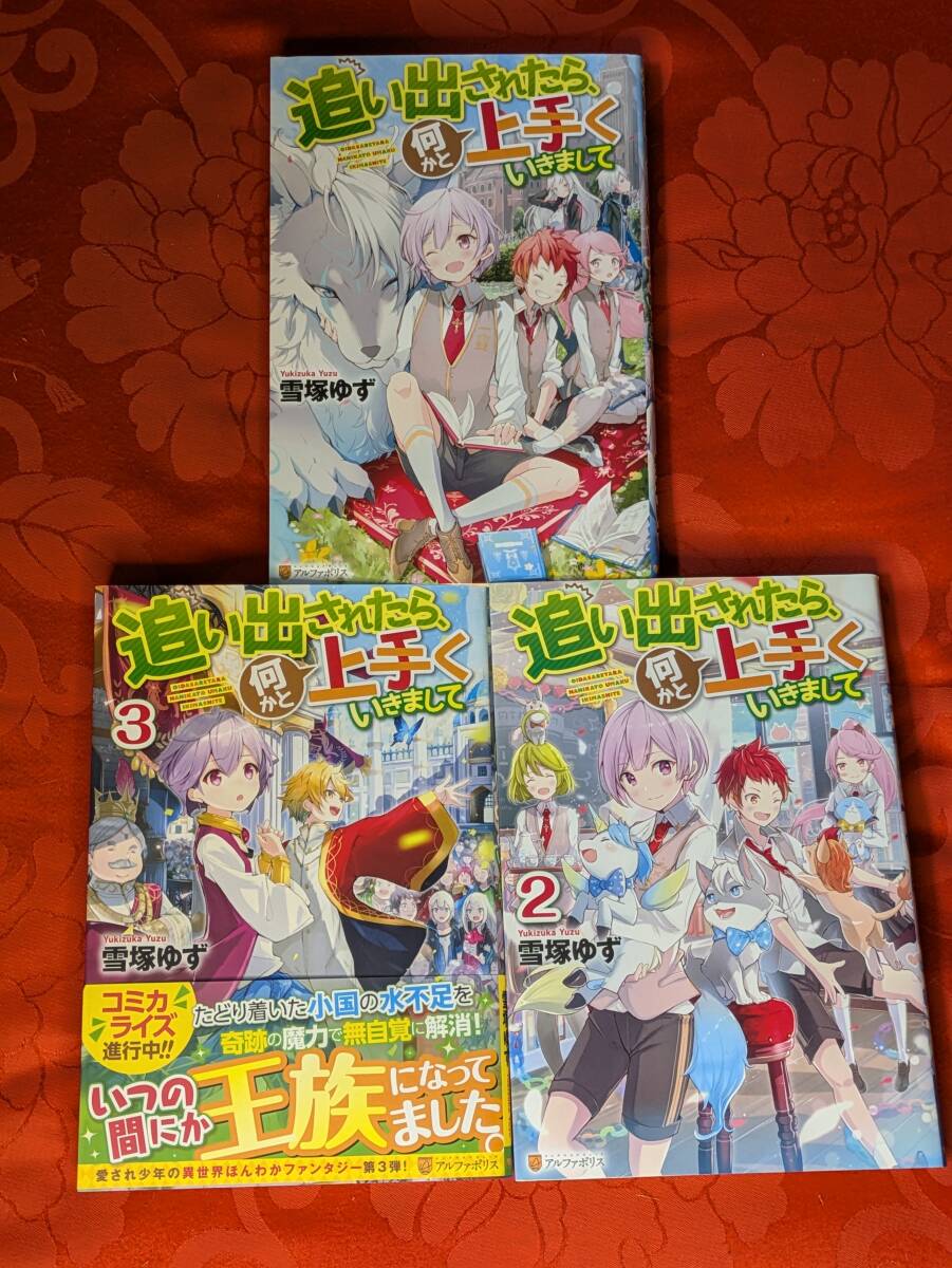 追い出されたら何かと上手くいきまして 1-3巻セット(全6巻) 雪塚ゆず アルファポリス B-202拍卖