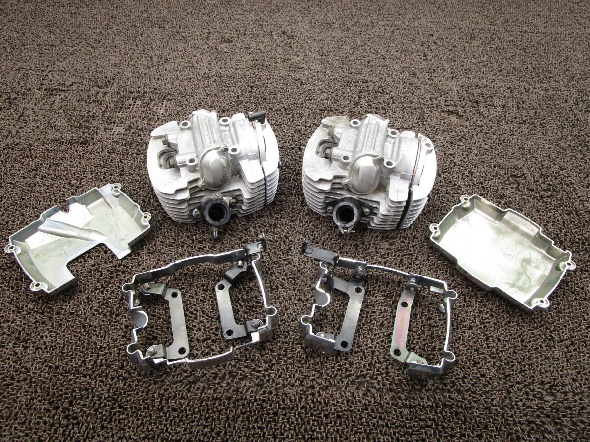 ドラッグスター400 シリンダーヘッド前後 メッキカバー □I747!VH01J OH素材に ヤマハ 【 H601E 】 DragStar 動画有拍卖