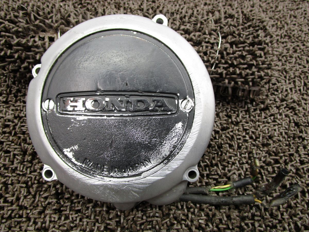 CB400F ジェネレーターカバー ダイナモ △N584!CB400F OH素材に ホンダ 【 CB400FE 】 408cc FOUR拍卖