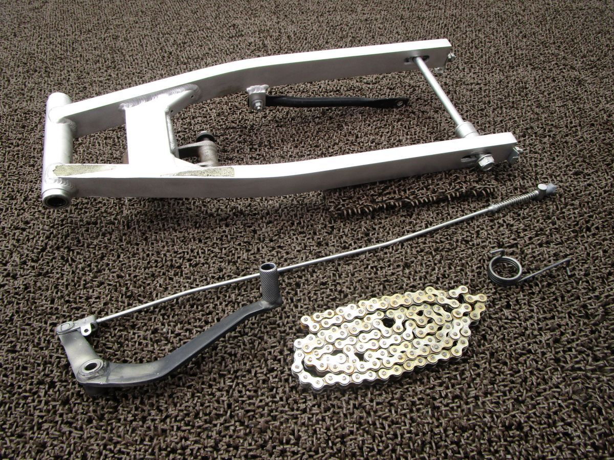 エイプ50 ASSY ロングスイングアーム ブレーキペダル □R845!AC16 ホンダ 【 AC16E 】 Ape キャブ車 リアアクスルシャフト チェーン拍卖