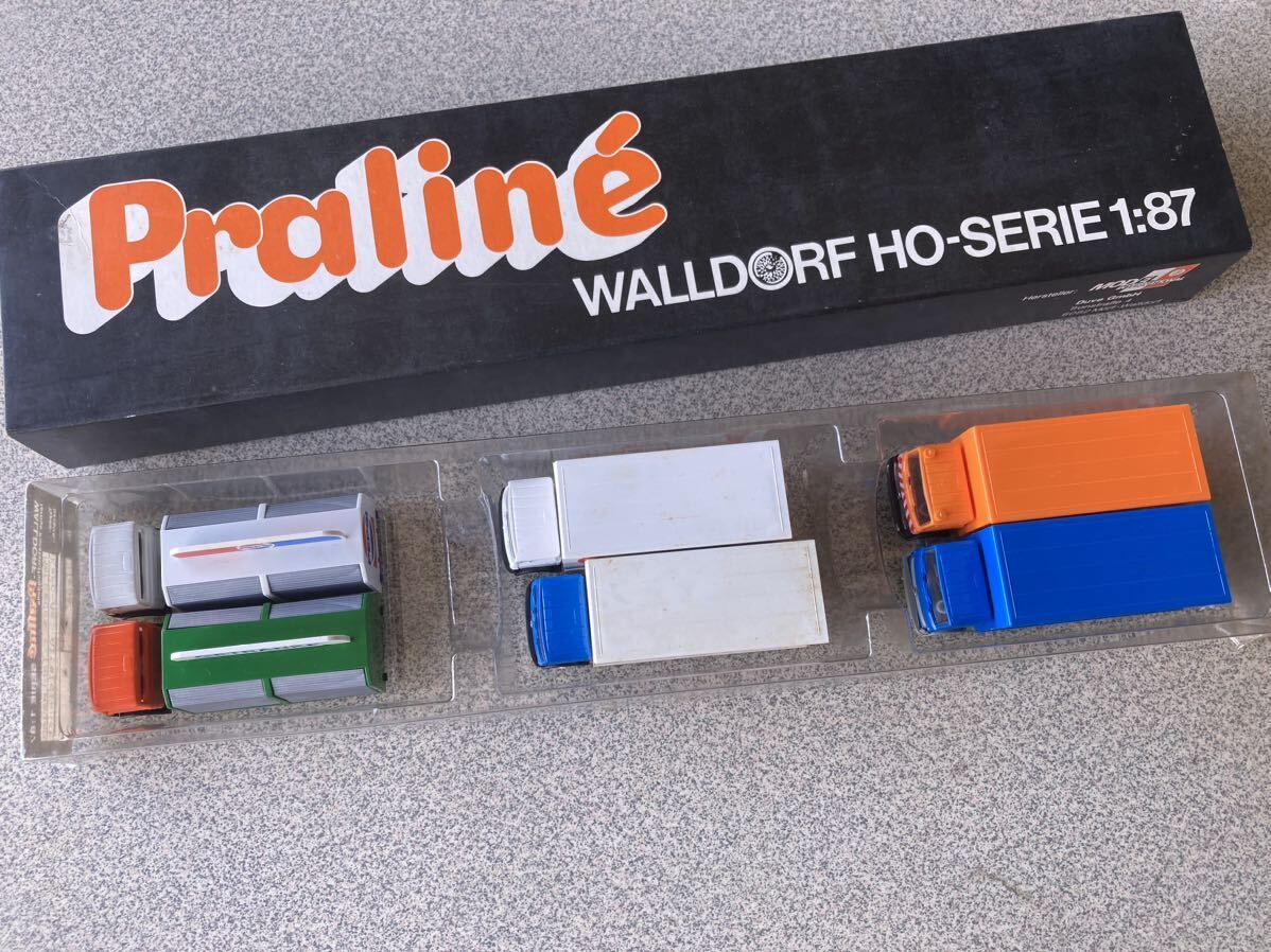 Praline HO 1/87 Michelin メルセデス Tankwagen トラック 箱車 当時物拍卖