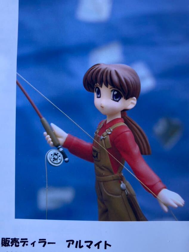 アルマイト 1/10 アングラーの女の子 原型:荒川泰之 ガレージキット ガレキ レジンキャストワンフェス絶版拍卖
