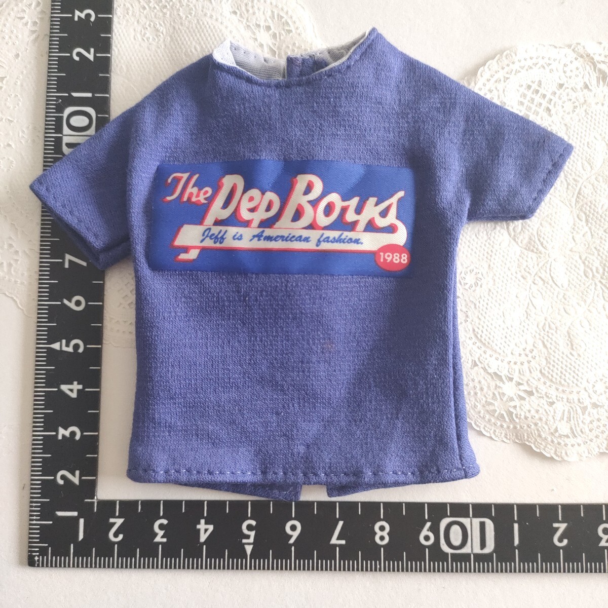 4r816 ドール用 TAKARA JAPAN 日本製 トップス Tシャツ リカちゃんパパ ジェニーボーイフレンド エイト ナイン 1/6ドール メンズ拍卖