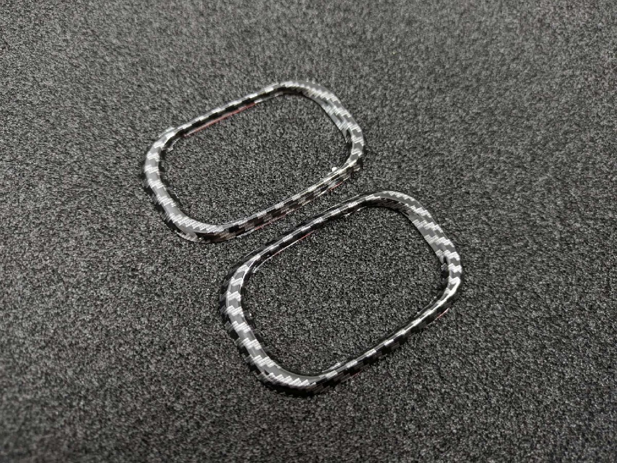 スポーティ全開♪ カーボン ルック サイドマーカー ウインカー リング ハリアー 10 系 3.0 G S パッケージ iRバージョン エアロツアラー拍卖