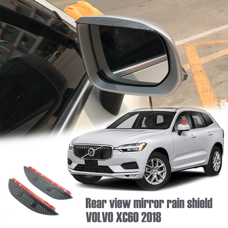 スポーティ全開♪ カーボン ルック ドアミラー バイザー ボルボ XC40 T4 T5 モメンタム モーメンタム Rデザイン インスクリプション拍卖