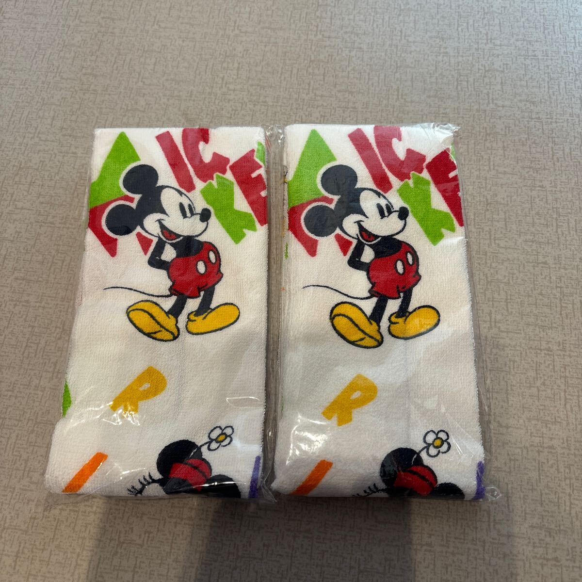 ディズニー ミッキー ミニー プルート タオル拍卖