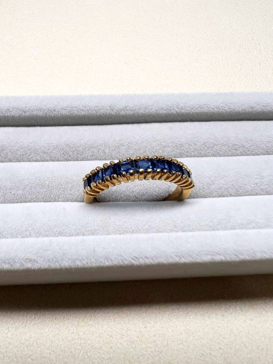 天然石リング サファイア Aタイプ拍卖