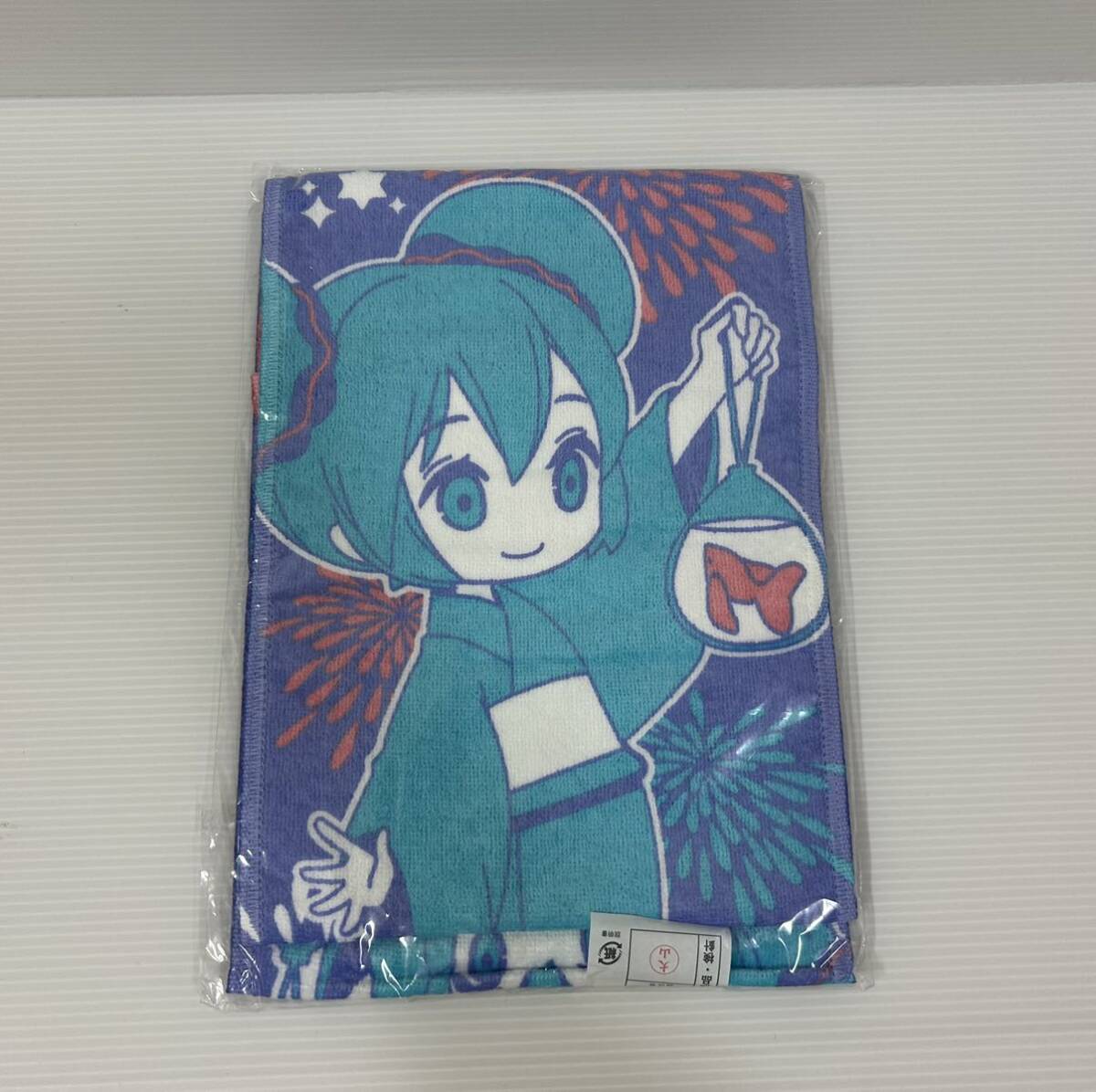 初音ミク マフラータオル 約120cm X20cm Illustration by ぷちでびる 巳紗 movicグッズ拍卖