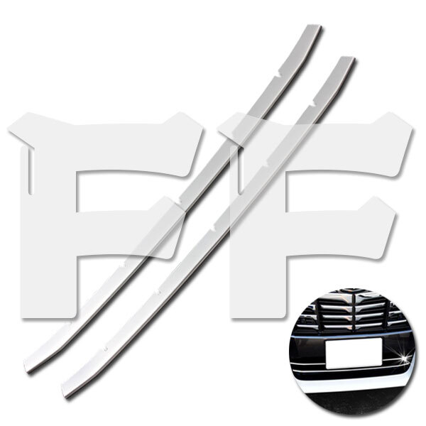 送料無料● トヨタ アルファード 30系 S/SA/SR グレード フロント バンパー グリル カバー ガーニッシュ バンパー 外装 ステンレス 鏡面拍卖