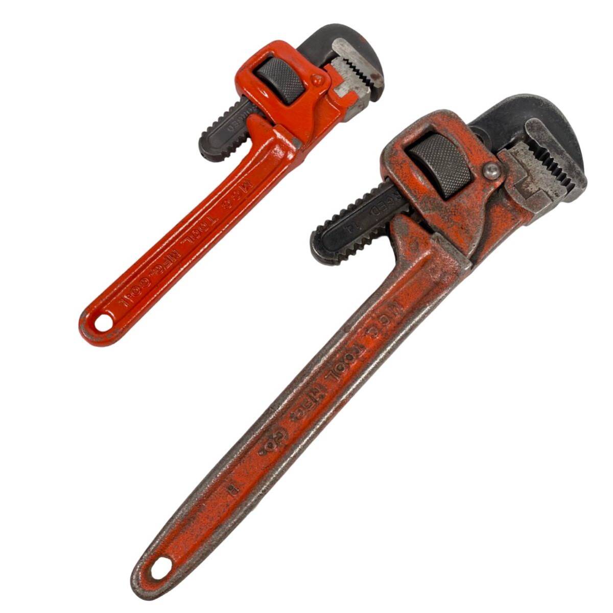 2点セット■MCC 350 250 パイプレンチ 手工具 ハンドツール パイレン 水道 配管工具 まとめて 大量 3064N 中古品■兵庫県姫路市発 O2拍卖