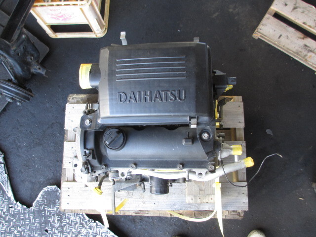 ミラ H18 エンジン L250S EF-SE 108,337Km タイベル交換ステッカー有拍卖