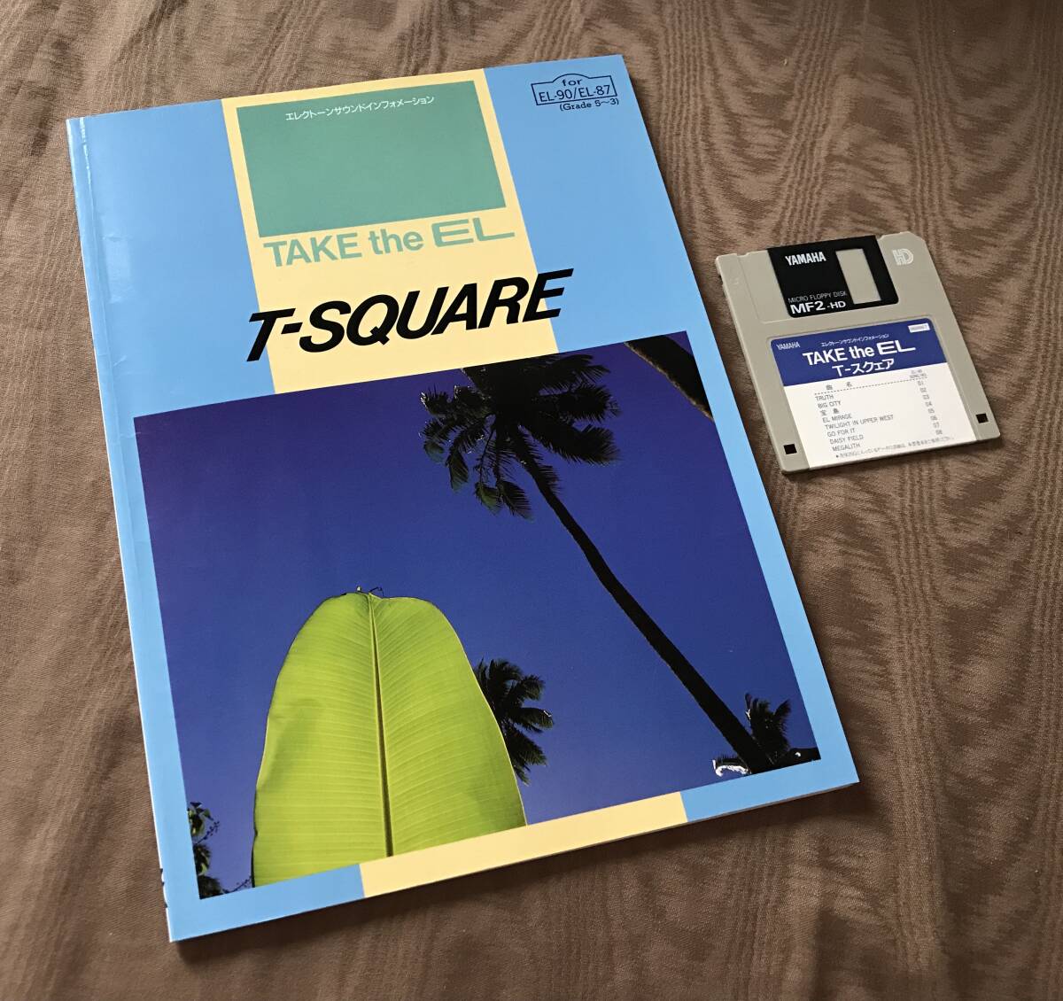 楽譜 T-スクェア エレクトーン YAMAHA EL-90 EL-87 FD付 検索:スコア TRUTH 安藤まさひろ T-SQUARE Tスクエア キーボード EP LP CD拍卖