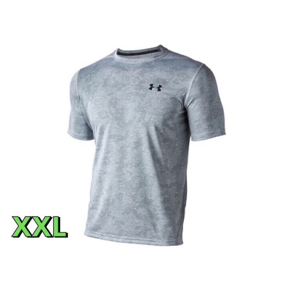 UNDER ARMOUR サイロプリント Tシャツ 1310291-941/XXL 方向へのストレッチ性に優れ、あらゆる動きがスムーズに拍卖
