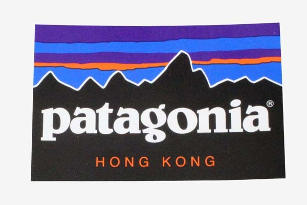 パタゴニア ステッカー 香港 PATAGONIA HONG KONG シール デカール 海外 中国 チャイナ ホンコン フィッツロイ 店舗限定 ご当地 新品拍卖