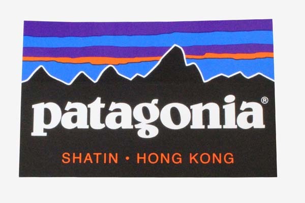 パタゴニア ステッカー シャティン SHATIN 沙田 香港 PATAGONIA HONG KONG STICKER シール デカール フィッツロイ 海外 中国 店舗限定 新品拍卖