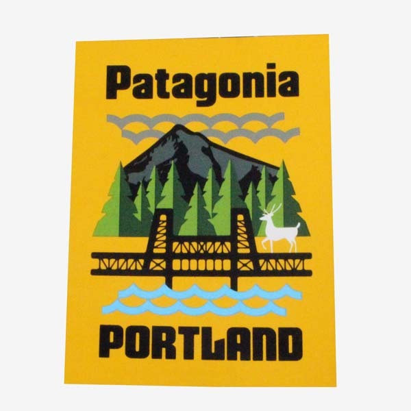 パタゴニア ステッカー ポートランド スペシャル PATAGONIA PORTLAND STICKER オレゴン シール 海外 アメリカ 店舗限定 USA コレクション拍卖