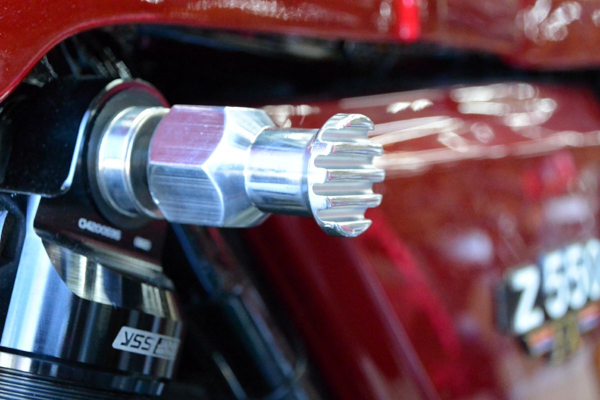 F-3 フィンタイプ M10×1.25 アルミ 荷掛けフック リアショック取付ナット CB750four CB750K CB750 CB400F パーツ拍卖