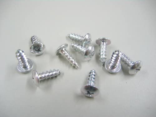 MADMAX タッピングスクリュー シルバー 4×12mm/外装 補修 修理 ビス ネジ【メール便送料190円】拍卖