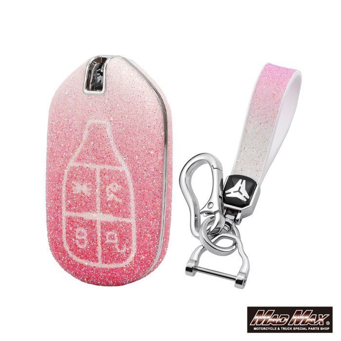 マセラティ エクスタシーダイヤモンド TYPE A TPUソフト スマートキーケース ピンク/父の日 母の日 誕生日 ギブリ【メール便送料210円】拍卖