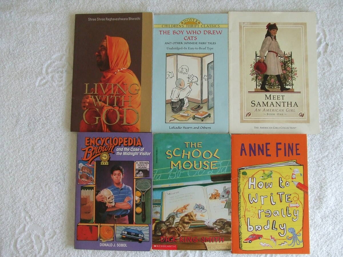 F美品 ★★★米国・小学校高学年レべル×6冊セット★★★ 多読用まとめ売り 未読品/洋書◆◆送料無料◆◆ペーパーバック・リーディング拍卖