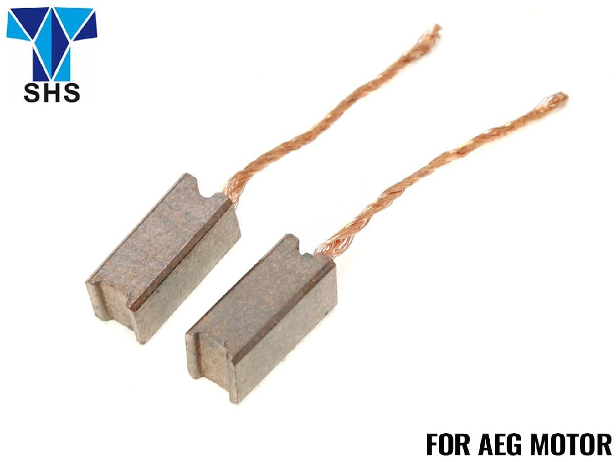 SH-DJ1015 SHS モーターブラシ 4.0*3.5*8.5mm 2個セット拍卖