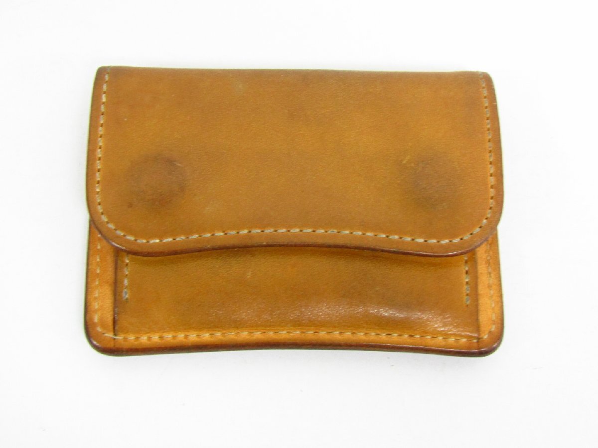 WILD SWANS ワイルドスワンズ TONGUE タング レザー カード コインケース★AC25238拍卖