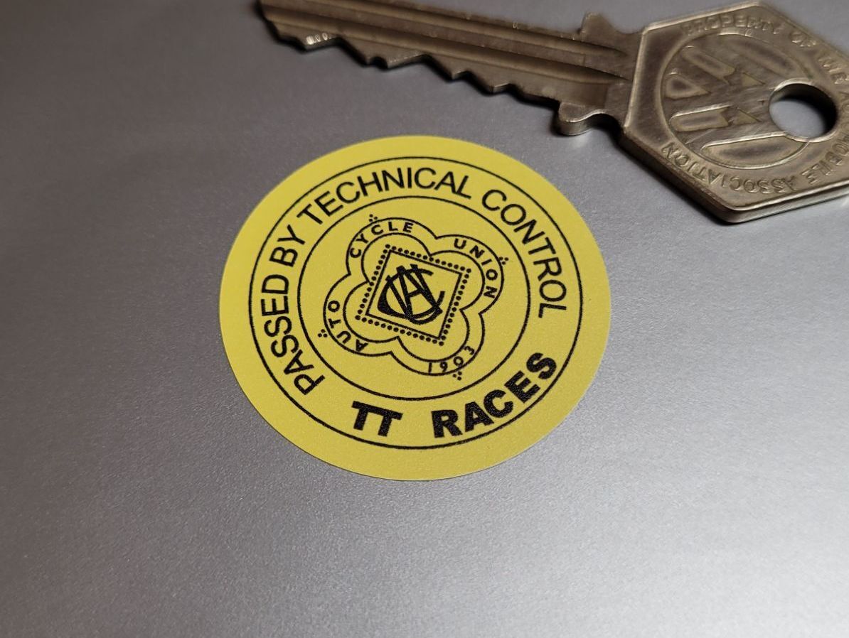 Isle of Man TT. マン島 レース 35mm 車 バイク ステッカー デカール 送料無料拍卖