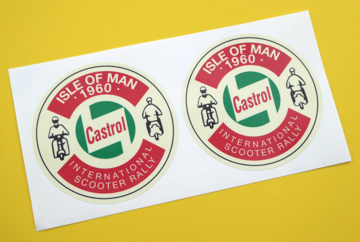 ISLE OF MAN 93mm 車 バイク ステッカー デカール 送料無料拍卖